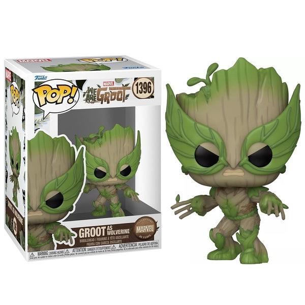 בובת פופ גרוט בתחפושת וולברין | Funko Pop Groot As Wolverine We Are Groot 1396