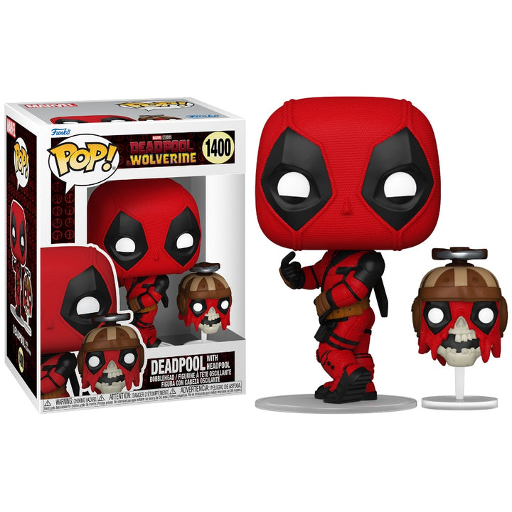 בובת פופ דדפול עם הדפול | Funko Pop Deadpool With Headpool 1400