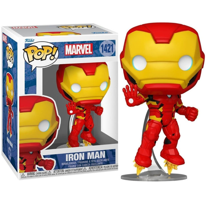 בובת פופ איירון מן קלאסי | Funko Pop! Iron Man Marvel New Classics 1421