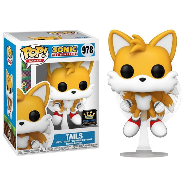 בובת פופ טיילז מעופף מהדורה מיוחדת | Funko Pop! Flying Tails Specialty Series Sonic The Hedgehog 978
