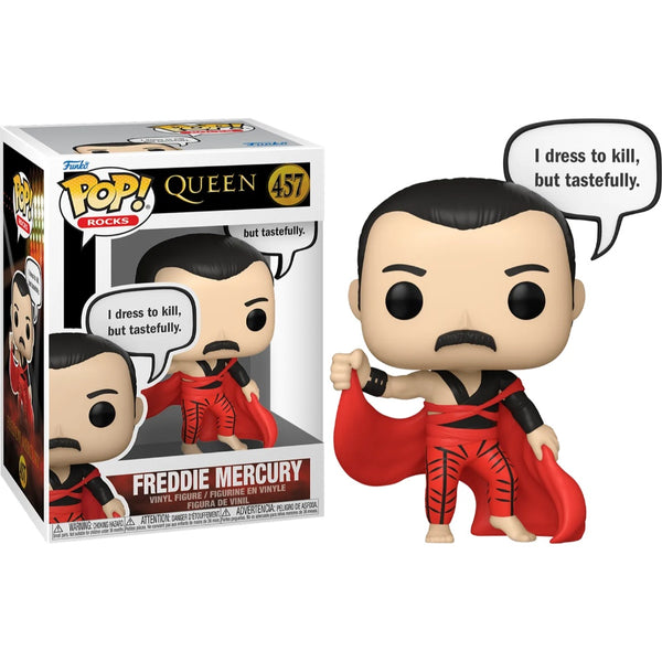 בובת פופ פרדי מרקורי קווין | Funko Pop! Freddie Mercury (Queen) Rocks Sayings 457
