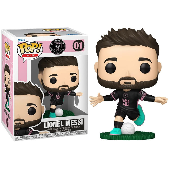 בובת פופ ליונל מסי אינטר מילאנו | Funko Pop! Lionel Messi Inter Miami MLS 01 | פופ מסי | פופ של כדורגל | פופ של מסי
