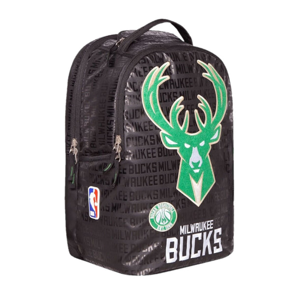 תיק גב מילווקי באקס שחור\ירוק | Kal-Gav Milwaukee Bucks Backpack | תיקי גב | פלאנט איקס | Planet X
