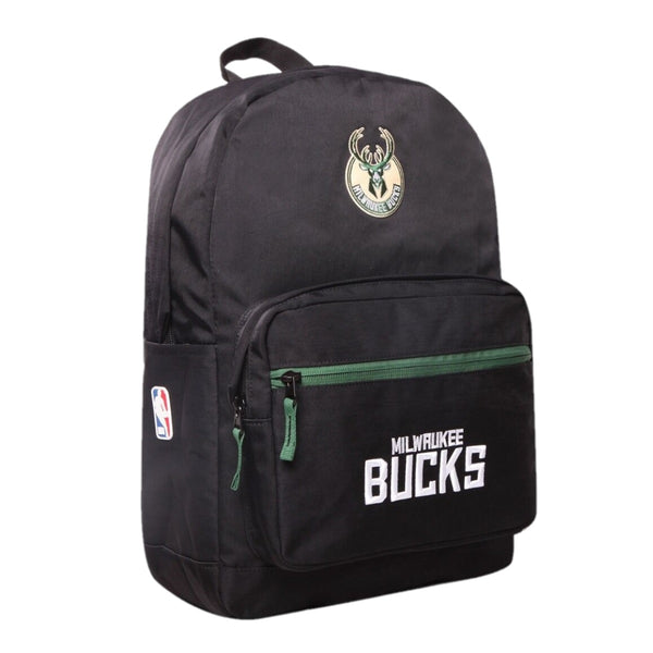 תיק גב מילווקי באקס שחור | Kal-Gav Milwaukee Bucks Lite Backpack | תיקי גב | פלאנט איקס | Planet X