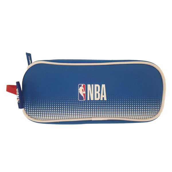 קלמר 2 תאים אן בי איי כחול | Kal-Gav NBA Blue Pencil Case