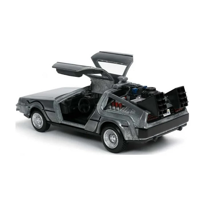 דלוריאן (מכונת הזמן) בחזרה לעתיד | Back to The Future Delorean Time Machine 1:32 | רכבים | פלאנט איקס | Planet X