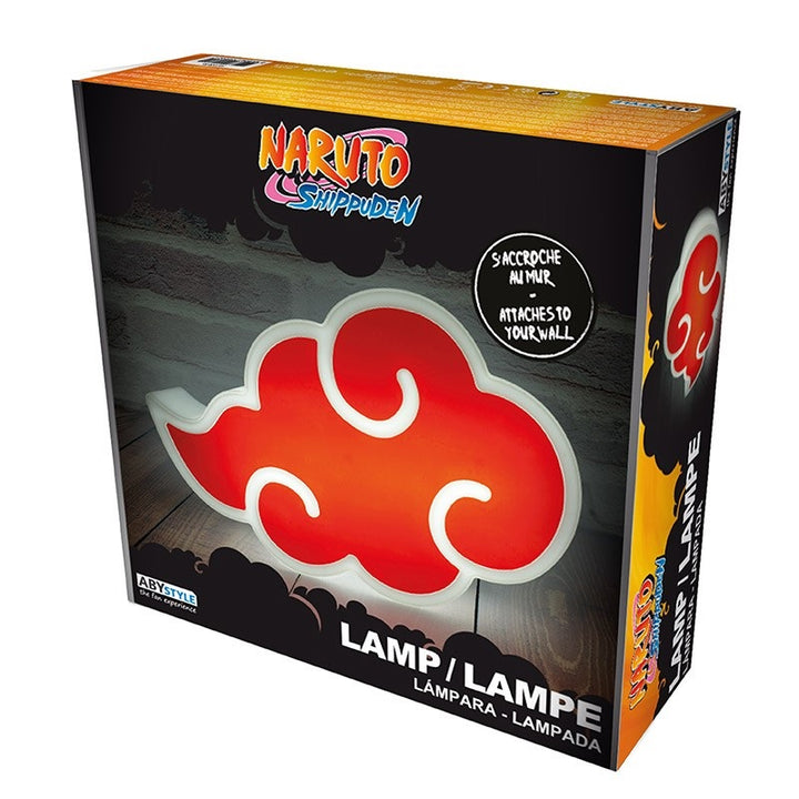 מנורת לד אקאטסוקי ענן אדום נארוטו שיפודן | Akatsuki cloud Naruto Shippuden Led Lamp | מנורת לד | פלאנט איקס | Planet X