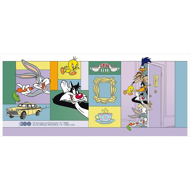 ספל לוני טונס מאשאפ חברים 320 מ"ל | Looney Tunes Friends Mash Up Mug | ספלים וכוסות | פלאנט איקס | Planet X
