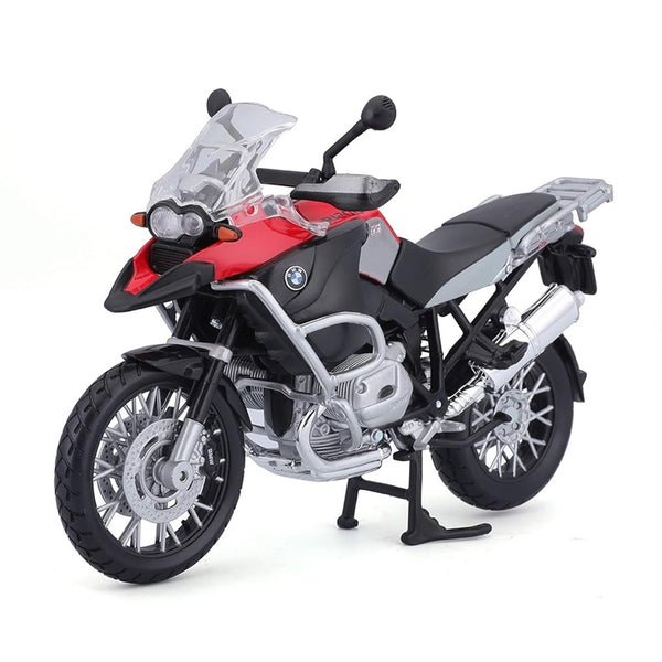 דגם אופנוע ב.מ.וו R 1200 GS 1:12 | BMW R 1200 GS 1:12 Maisto Motorcycle Diecast Model