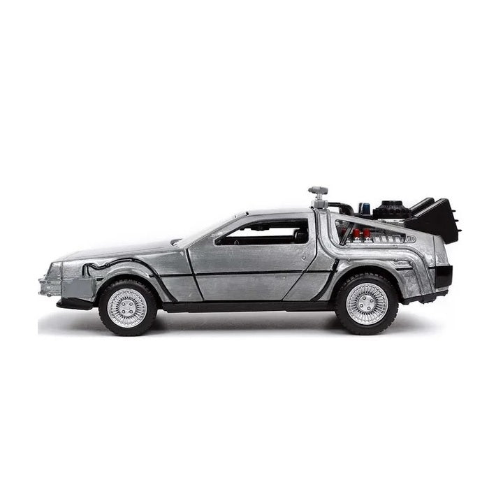 דלוריאן (מכונת הזמן) בחזרה לעתיד | Back to The Future Delorean Time Machine 1:32 | רכבים | פלאנט איקס | Planet X