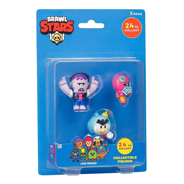 דמויות בראול סטארס שלישיה | Brawl Stars Collectible Figures 3 Pack