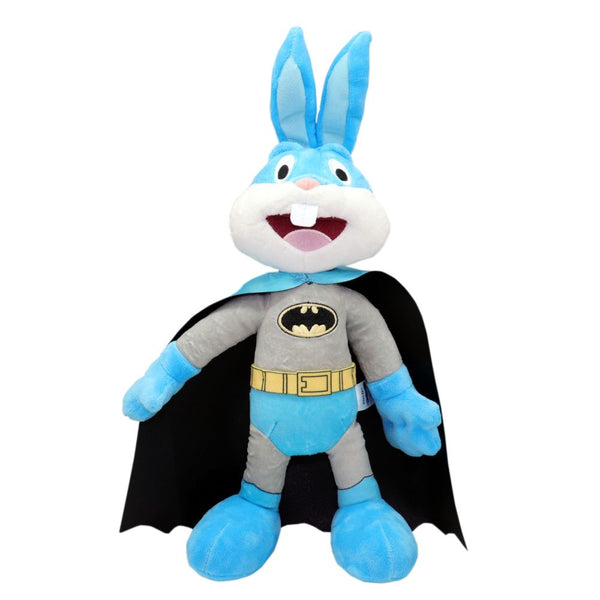 בובת פרווה באגס באני באטמן 37 ס"מ | Bugs Bunny X Batman 100th Warner Bros Anniversary Limited Edition Plush