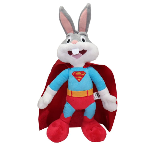 בובת פרווה באגס באני סופרמן 37 ס"מ | Bugs Bunny X Superman 100th Warner Bros Anniversary Limited Edition Plush