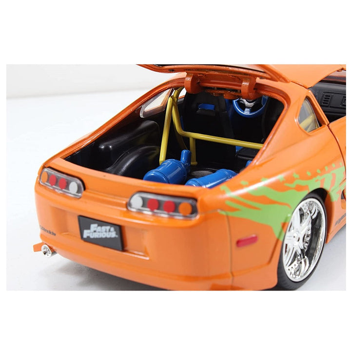 טויוטה סופרה 1995 מהיר ועצבני 1:24 | Fast And Furious Brian's 1995 Toyota Supra 1:24 | רכבים | פלאנט איקס | Planet X