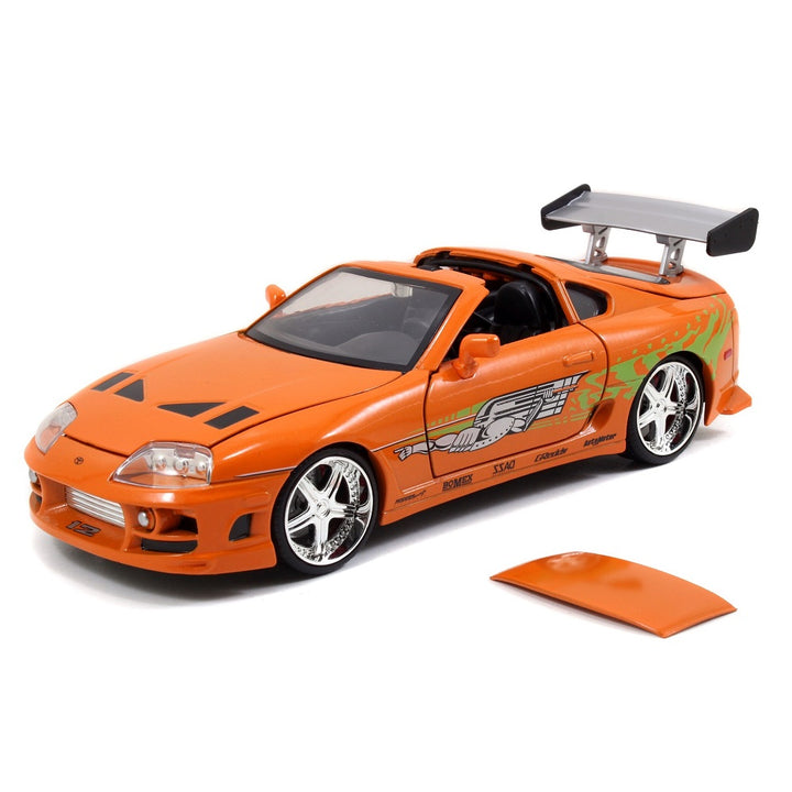 טויוטה סופרה 1995 מהיר ועצבני 1:24 | Fast And Furious Brian's 1995 Toyota Supra 1:24 | רכבים | פלאנט איקס | Planet X