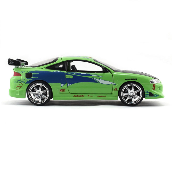 מיצובישי אקליפס מהיר ועצבני 1:24 | Fast And Furious Brian's Mitsubishi Eclipse 1:24 | רכבים | פלאנט איקס | Planet X