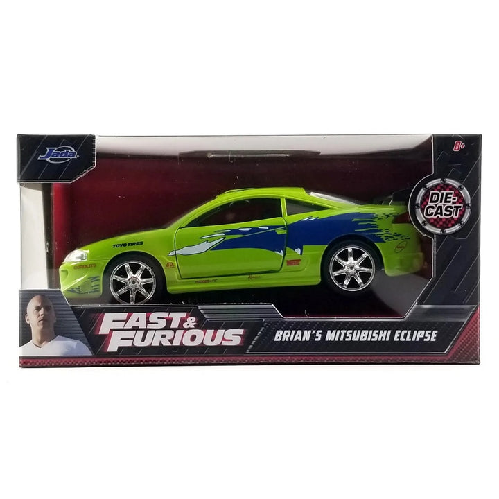 מיצובישי אקליפס מהיר ועצבני 1:24 | Fast And Furious Brian's Mitsubishi Eclipse 1:24 | רכבים | פלאנט איקס | Planet X