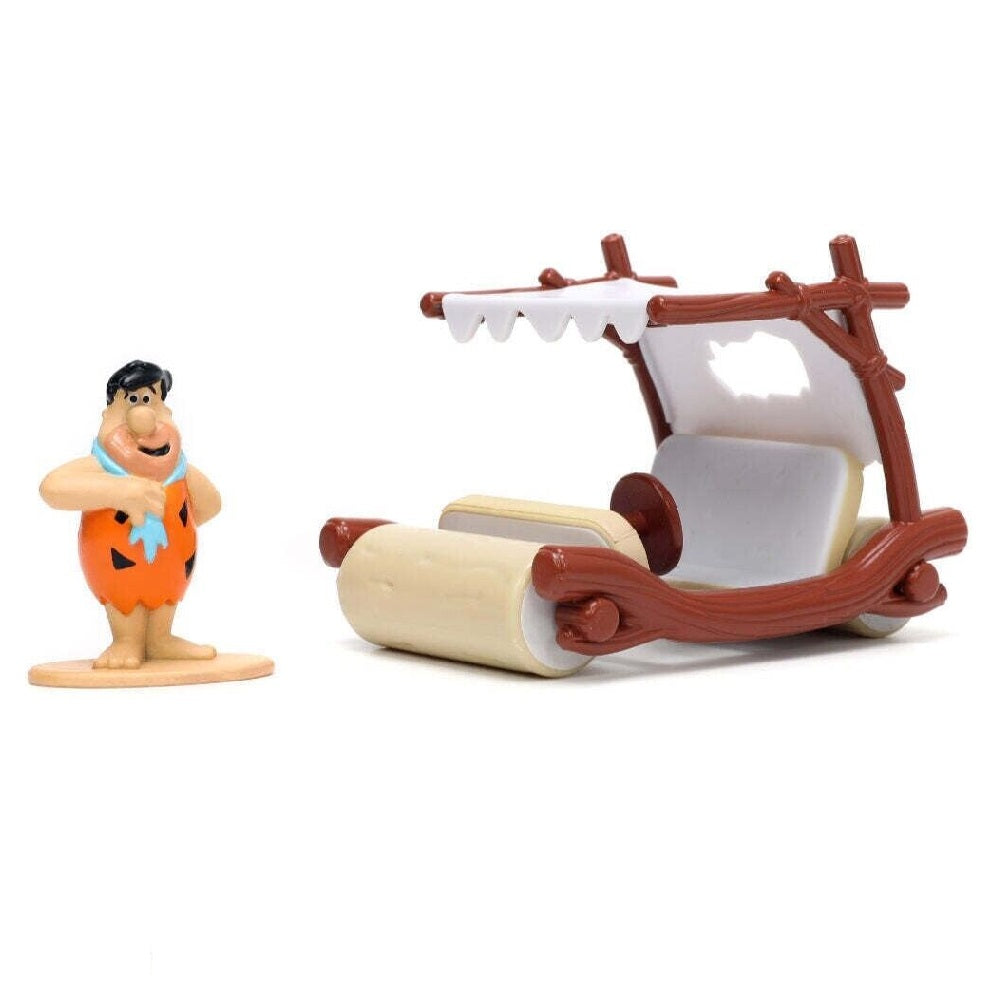 פרד פלינסטון ורכב פלינטמוביל | Fred Flintstone And Flintmobile 1:32 ...