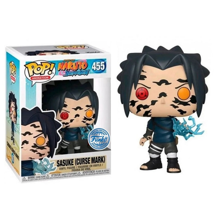 בובת פופ סאסקה מהדורה מיוחדת | Funko Pop Sasuke (Curse Mark) 455 Special Edition | בובת פופ | פלאנט איקס | Planet X