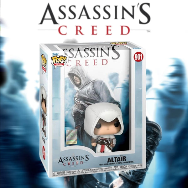 פופ קאבר אלטייר אססין קריד | Funko Pop! Altair Assassin's Creed Cover 901 | בובת פופ | פלאנט איקס | Planet X