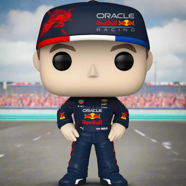 בובת פופ מקס ורסטאפן רד בול פורמולה 1 | Funko Pop! Max Verstappen Formula 1 Oracle Red Bull Racing