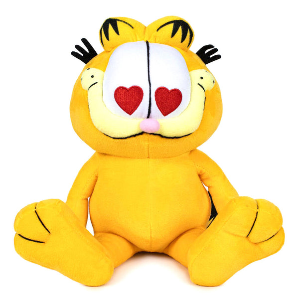 בובת פרווה גארפילד מאוהב 30 ס"מ | Garfield Heart Plush