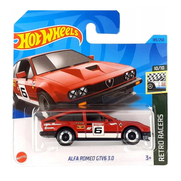 מכונית הוט הוט ווילס אלפא רומיאו GTV6 3.0 | Hot Wheels Alfa Romeo GTV6 3.0