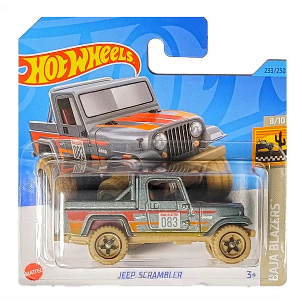 הוט ווילס ג'יפ סקרמבלר | Hot Wheels Jeep Scrambler