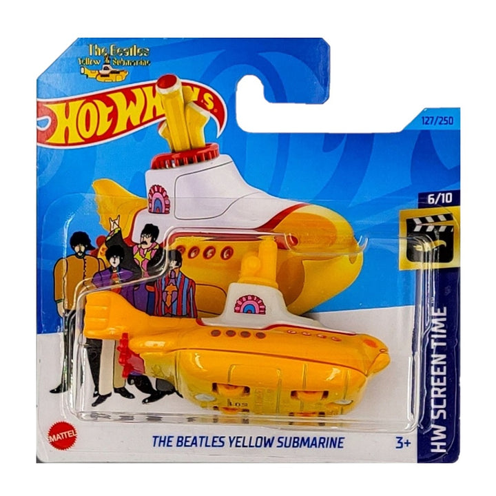 הוט ווילס הצוללת הצהובה החיפושיות | Hot Wheels The Beatles Yellow Submarine | רכבים | פלאנט איקס | Planet X