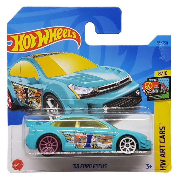 מכונית הוט ווילס פורד פוקוס 2008 | Hot Wheels '08 Ford Focus