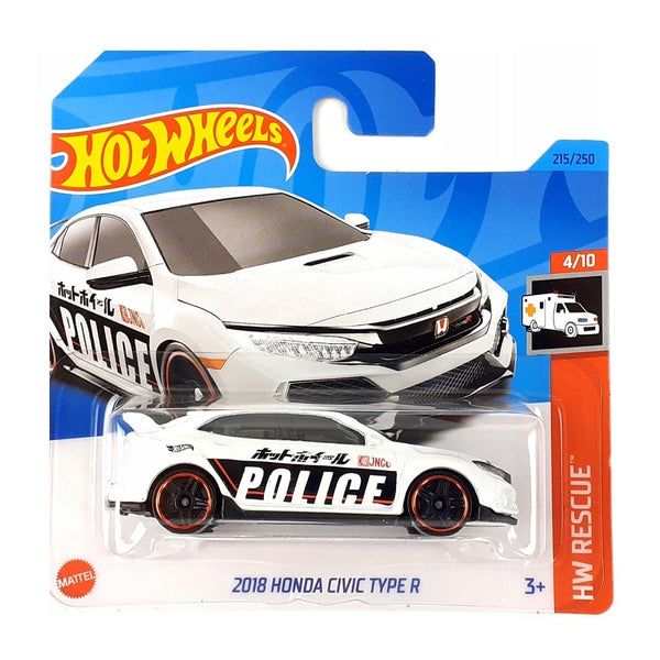 הוט ווילס הונדה סיוויק טייפ אר 2018 | Hot Wheels 2018 Honda Civic Type R | רכבים | פלאנט איקס | Planet X