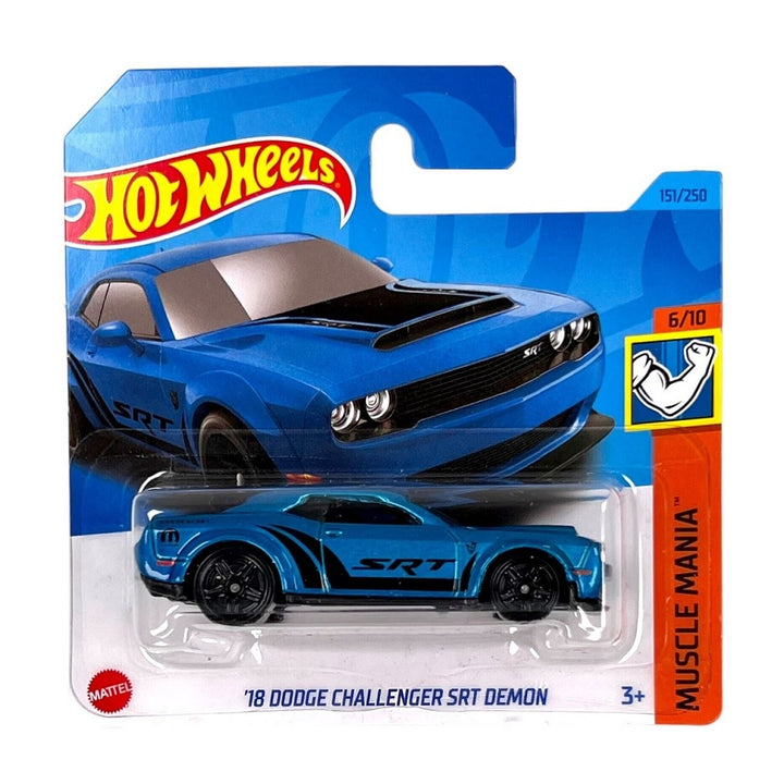 הוט ווילס דודג' צ'אלנג'ר דימון SRT 2018 | Hot Wheels '18 Dodge Challenger SRT Demon | רכבים | פלאנט איקס | Planet X