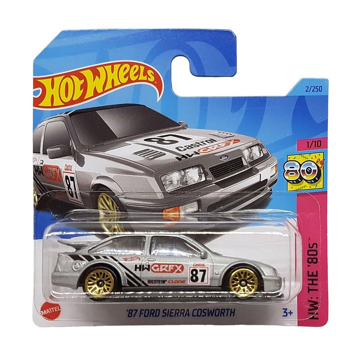 הוט ווילס פורד סיירה קוזוורת 1987 | Hot Wheels '87 Ford Sierra Cosworth (3rd Color) | רכבים | פלאנט איקס | Planet X