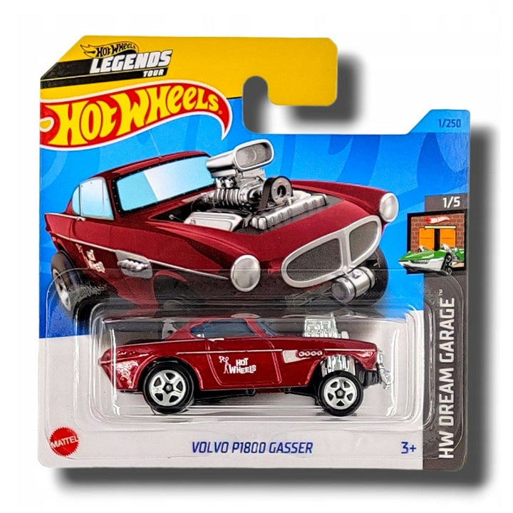 הוט ווילס וולוו P1800 גאסר | Hot Wheels Volvo P1800 Gasser (2nd Color) | רכבים | פלאנט איקס | Planet X