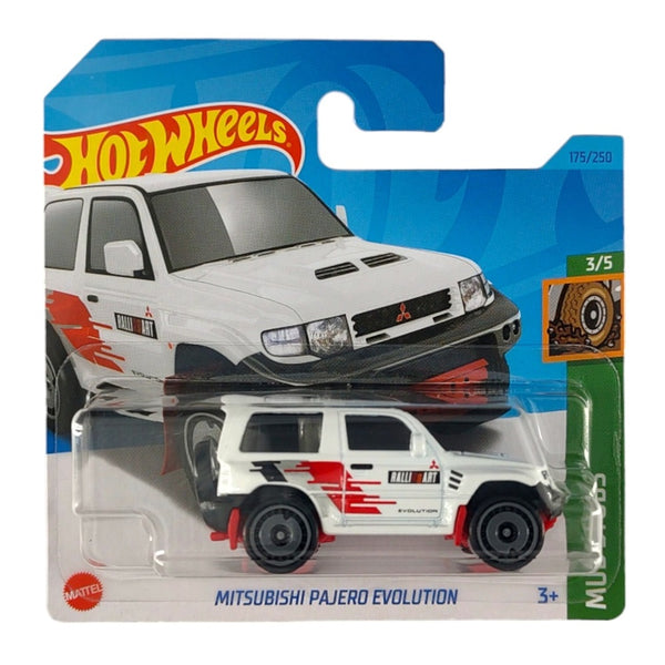 הוט ווילס ג'יפ מיצובישי פאג'רו אבולושן | Hot Wheels Mitsubishi Pajero Evolution (2nd Color)