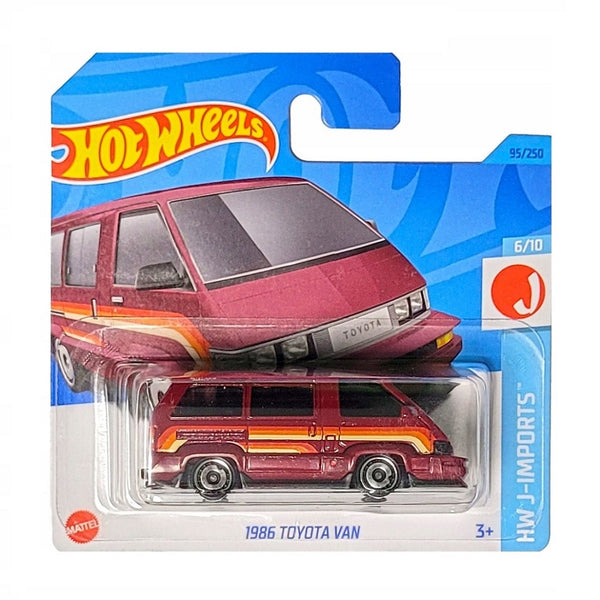 הוט ווילס טויוטה ואן 1986 | Hot Wheels 1986 Toyota Van (3rd Color) | רכבים | פלאנט איקס | Planet X