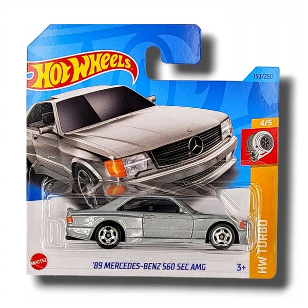 הוט ווילס מרצדס 560 AMG | Hot Wheels '89 Mercedes-Benz 560 SEC AMG (2nd Color) | רכבים | פלאנט איקס | Planet X