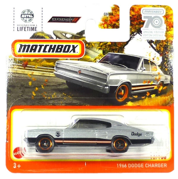 מכונית מאצ'בוקס דודג' צ'ארג'ר 1966 | Matchbox 1966 Dodge Charger