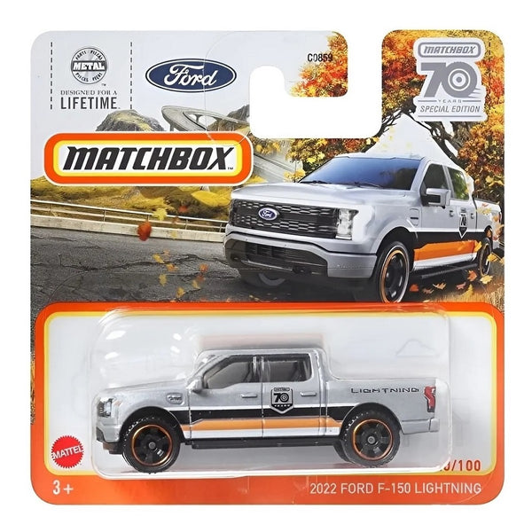 מאצ'בוקס פורד F-150 לייטנינג 2022 | Matchbox 2022 Ford F-150 Lightning