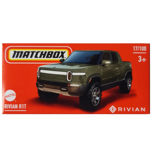 מאצ'בוקס ריביאן R1T | Matchbox Rivian R1T Power Grabs