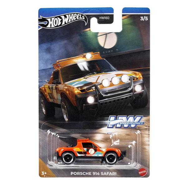 הוט ווילס פורשה 914 ספארי ספיד גרפיקס | Hot Wheels Porsche 914 Safari Speed Graphics