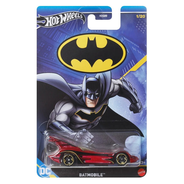 הוט ווילס באטמן באטמוביל אדומה | Hot Wheels Batmobile Batman Dc | רכבים | פלאנט איקס | Planet X