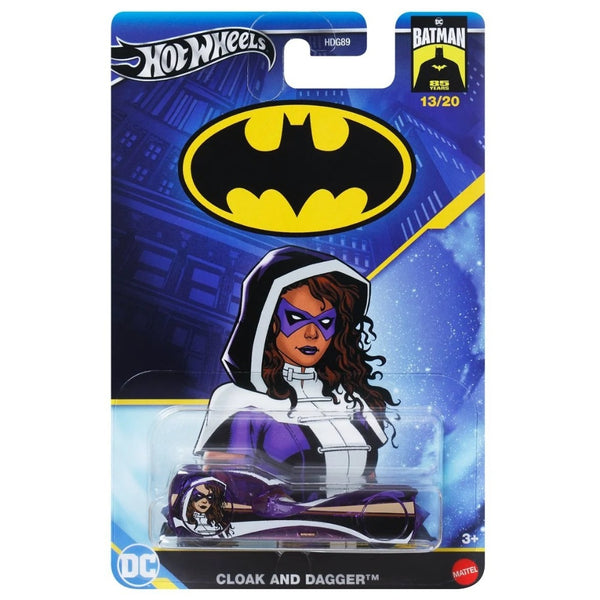 מכונית הוט ווילס באטמן קלואק אנד דגאר | Hot Wheels Batman Cloak and Dagger