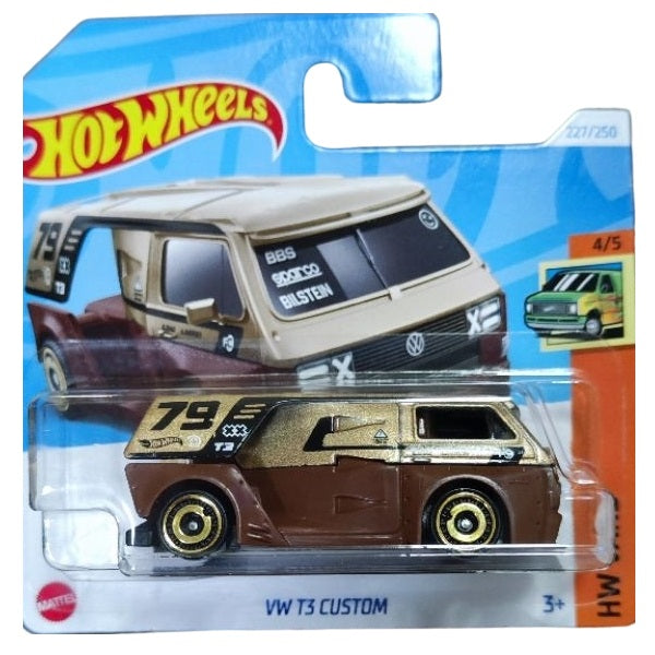 הוט ווילס פולקסווגן טרנספורטר T3 קאסטום | Hot Wheels Volkswagen VW T3 Custom