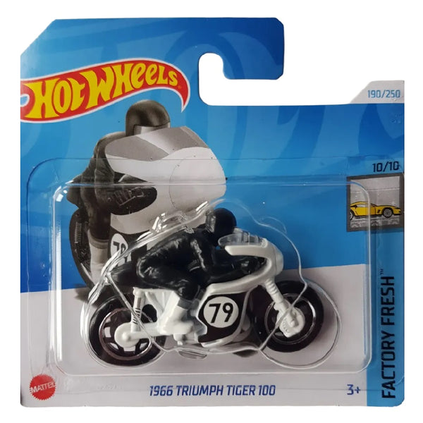 אופנוע הוט ווילס טריומף טייגר 100 1966 | Hot Wheels 1966 Triumph Tiger 100