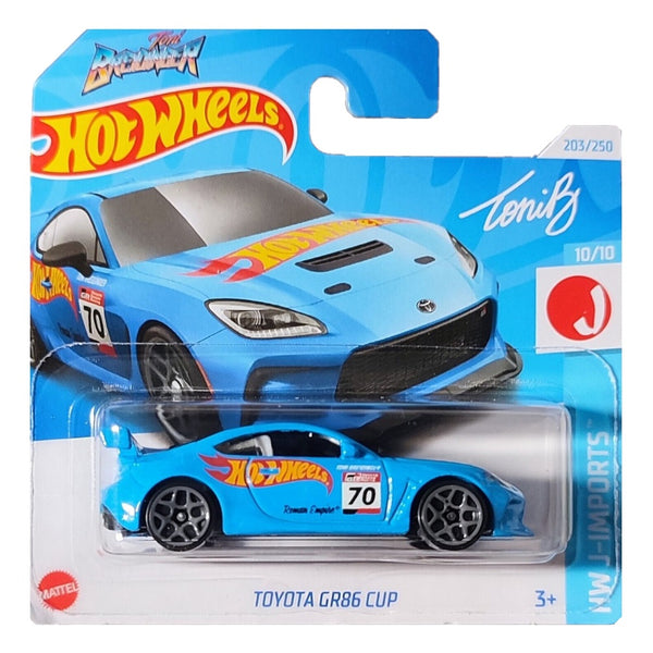 מכונית הוט ווילס טויוטה GR86 Cup | Hot Wheels Toyota GR86 Cup