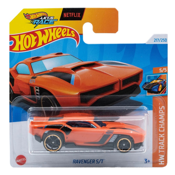 מכונית הוט ווילס רייבנג'ר S/T נטפליקס | Hot Wheels Netflix Let's Race Ravenger S/T