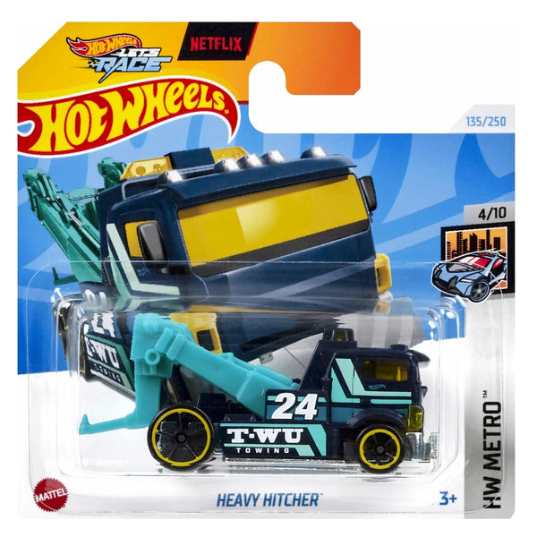 הוט ווילס נטפליקס הבי היטצ'ר | Hot Wheels Netflix Let's Race Heavy Hitcher