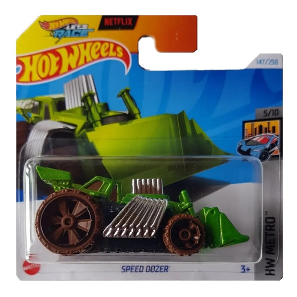 הוט ווילס נטפליקס ספיד דוזר | Hot Wheels Netflix Let's Race Speed Dozer