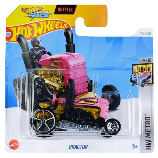 הוט ווילס נטפליקס דראגטור | Hot Wheels Netflix Let's Race Dragtor